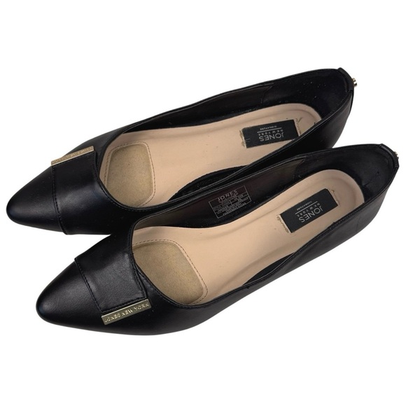 Jones New York Signature “Qamar” Flats, Women's Size 8.5, Black Pointed Toe - Picture 8 of 8